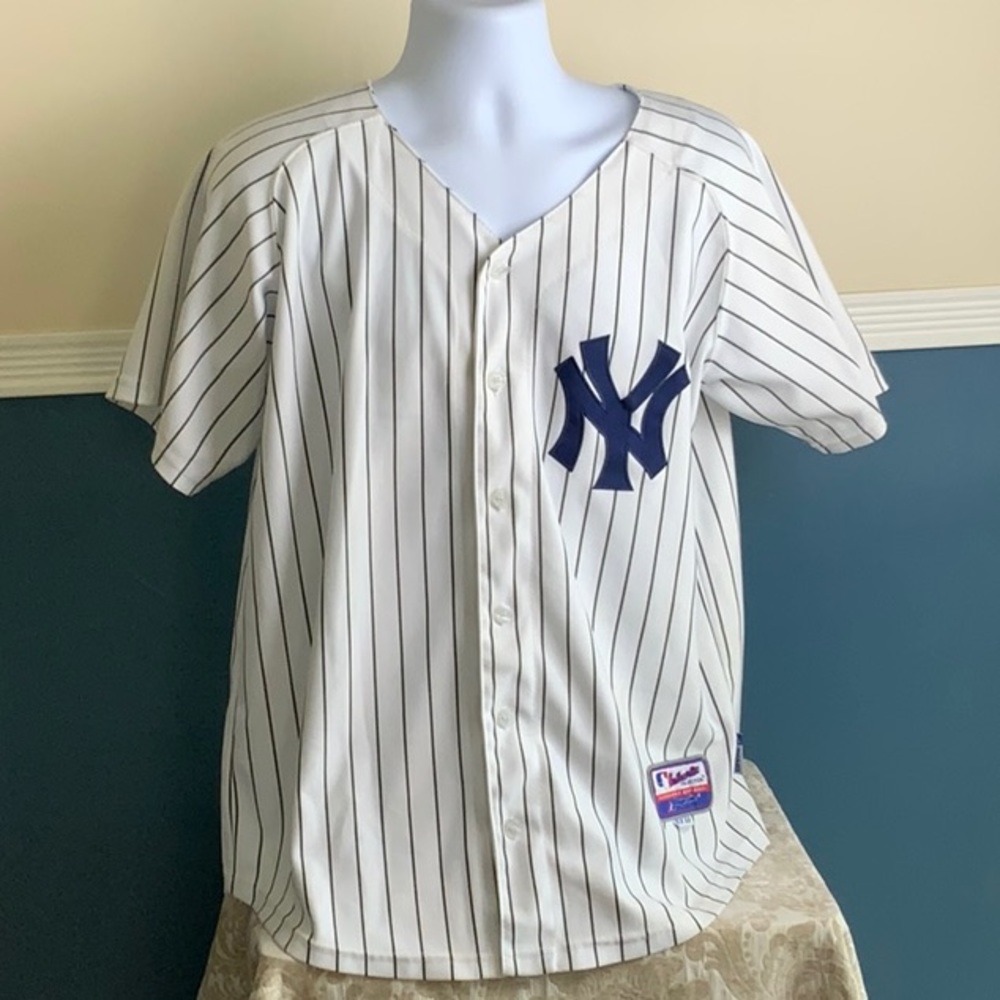 Majestic Sanchez Yankee jersey.